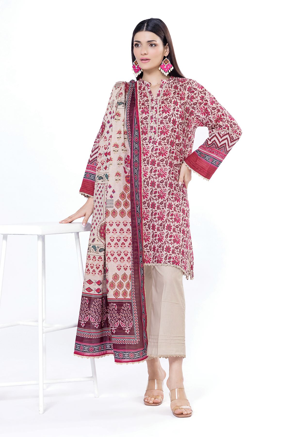 KHAADI Printed Unstitched