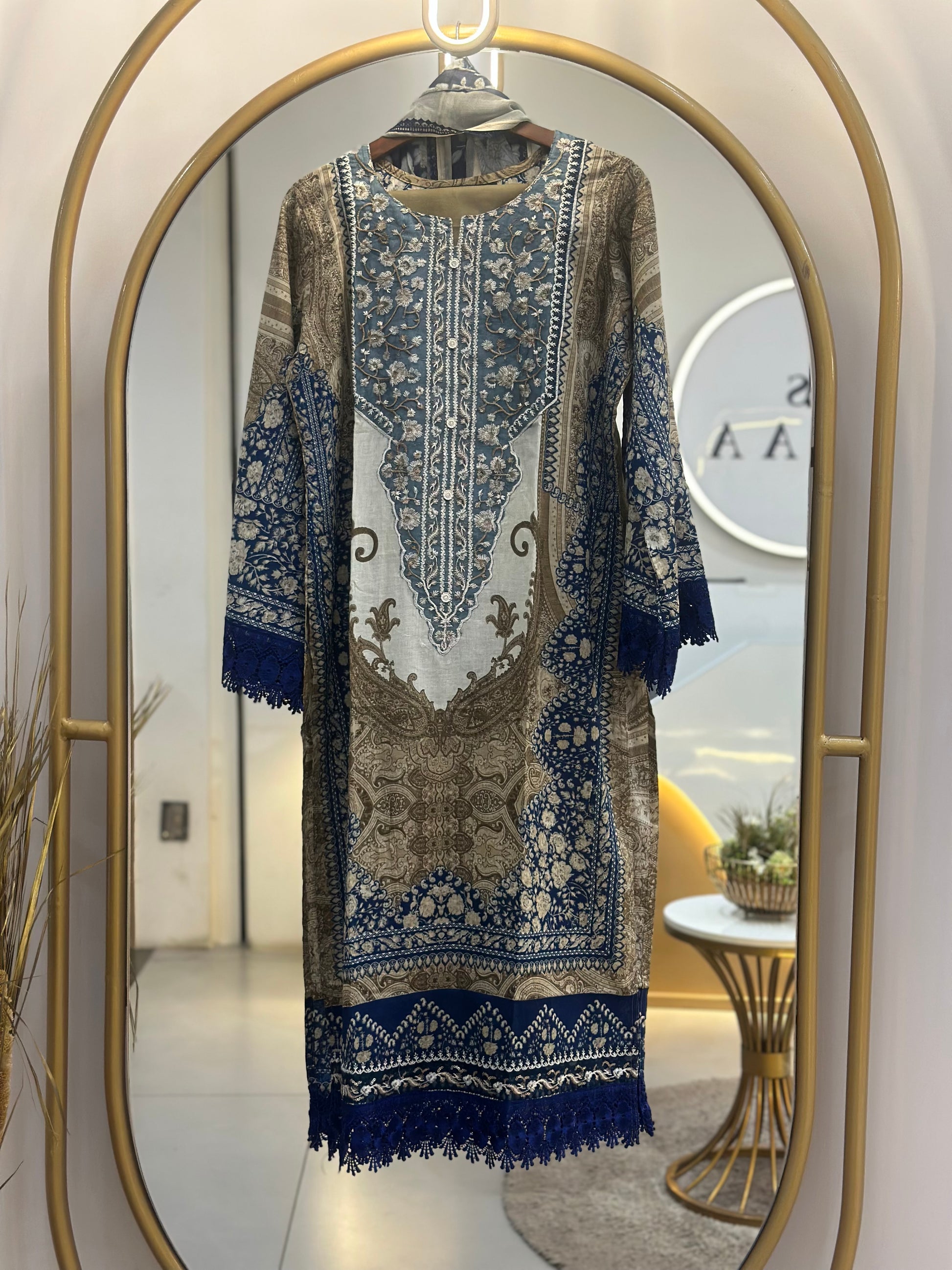 COTTON STITCHED SUIT