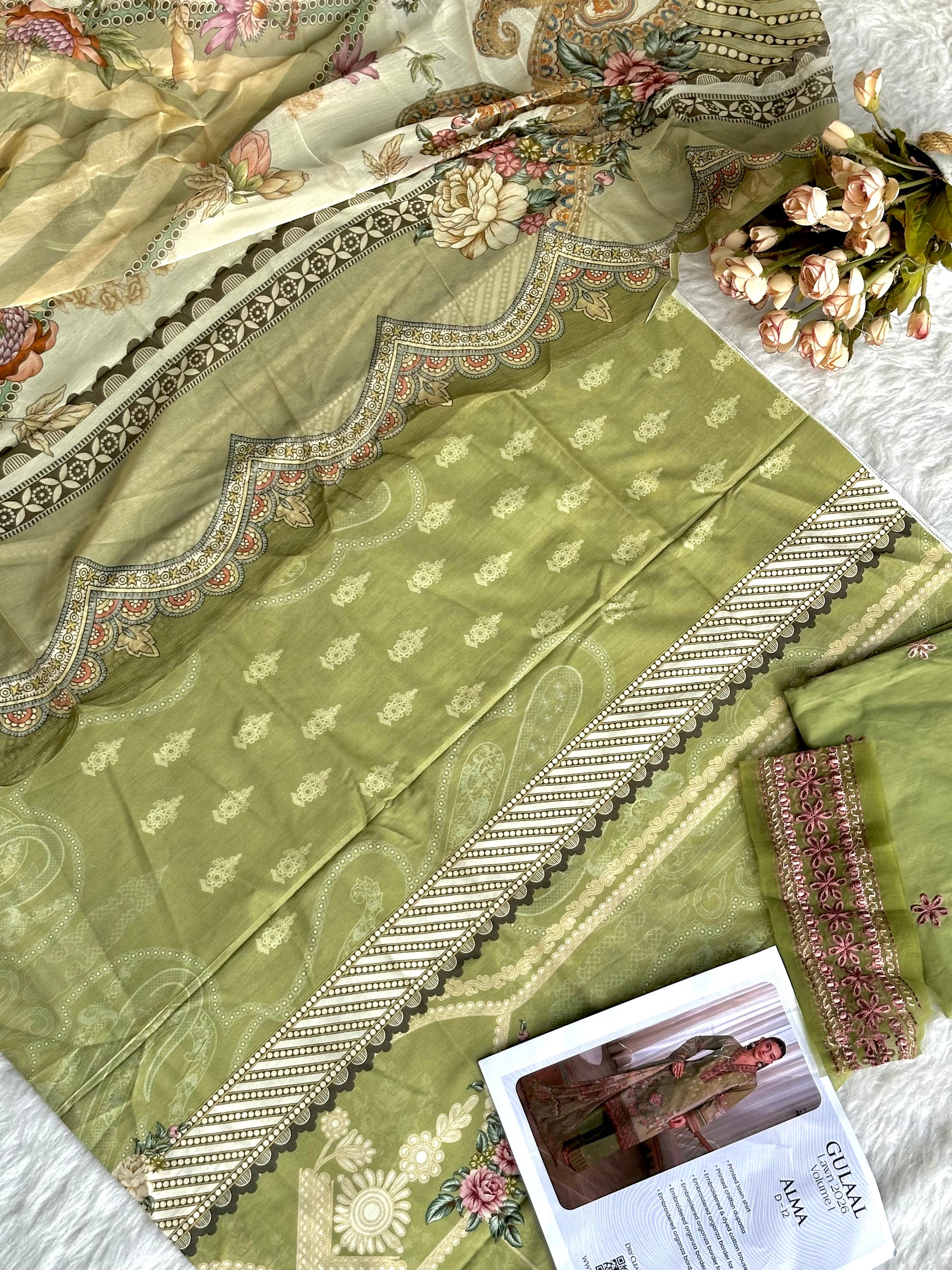 Gulaal - Delia Lawn Collection - Unstitched