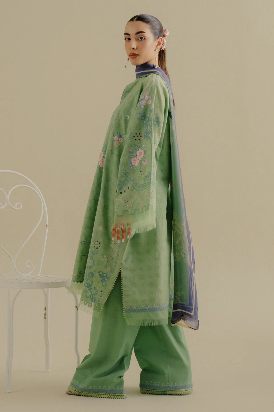 COCO Embroidered Lawn BY ZARA SHAHJAHAN