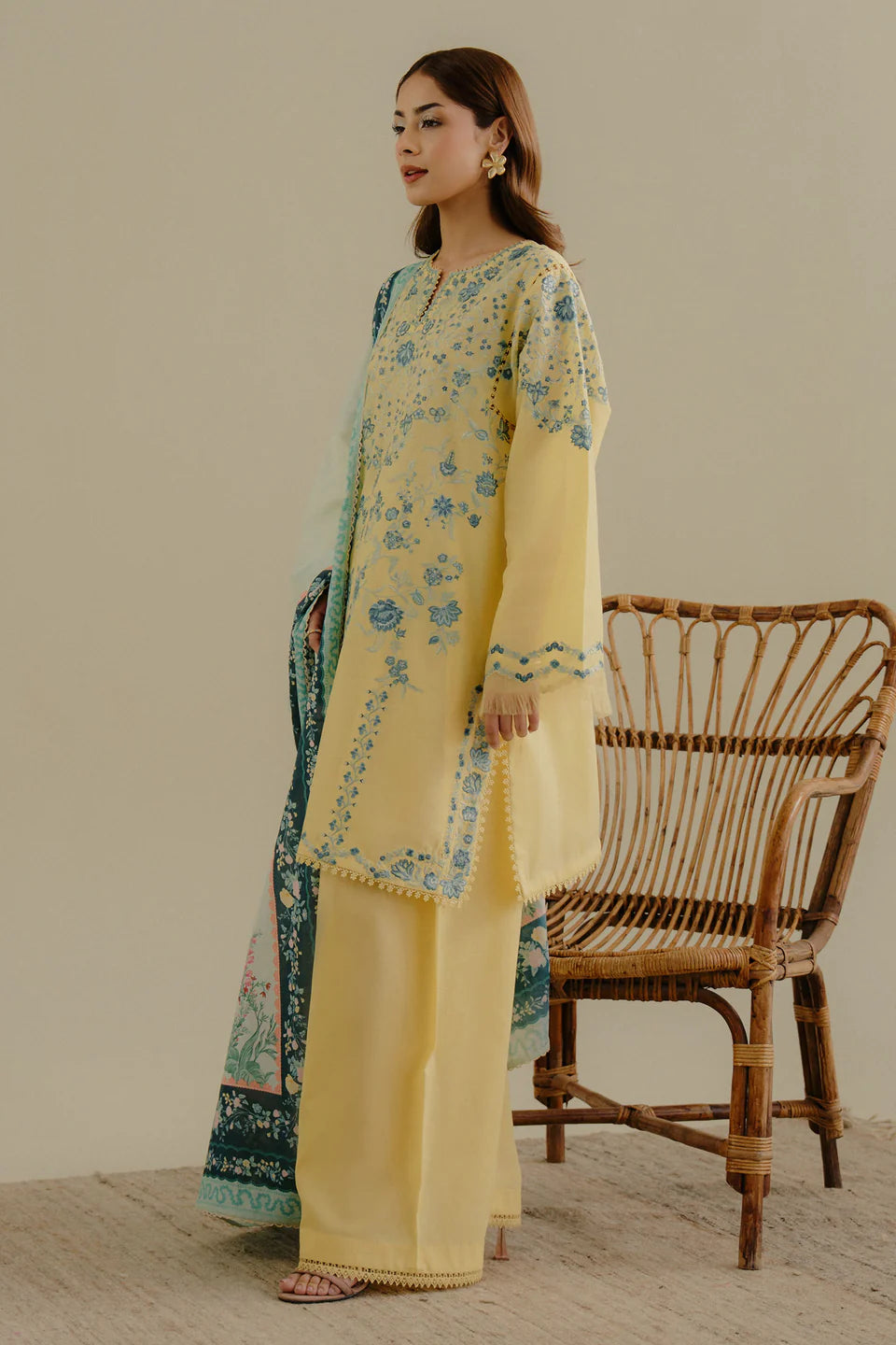 COCO Embroidered Lawn BY ZARA SHAHJAHAN