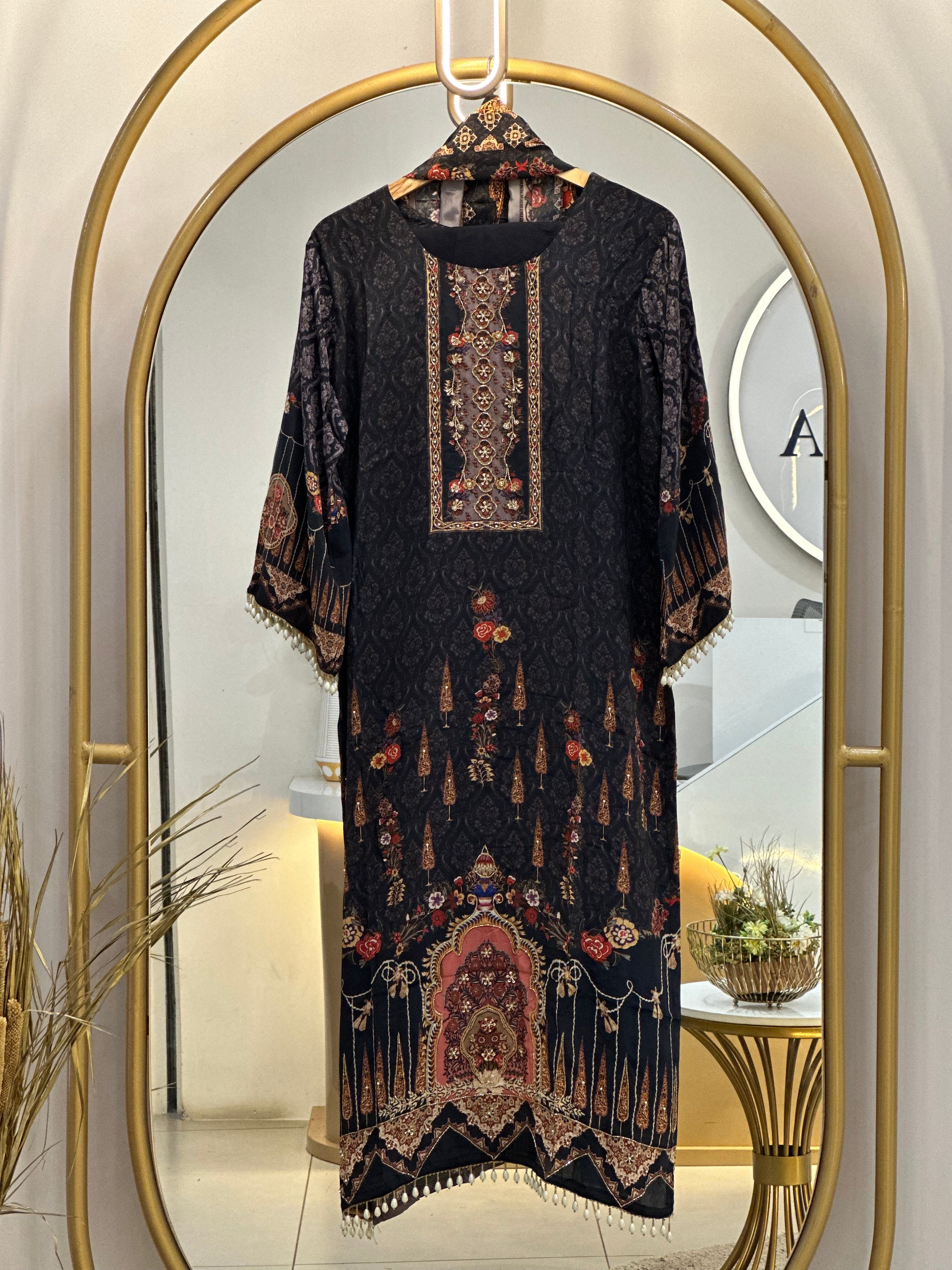 Crepe Silk Stitched Collection