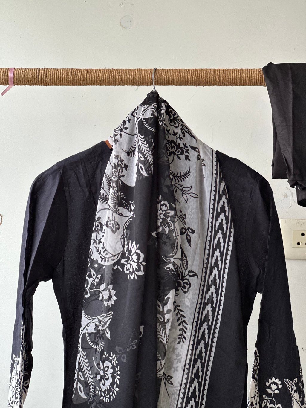 Cotton stitched 3 pc suit