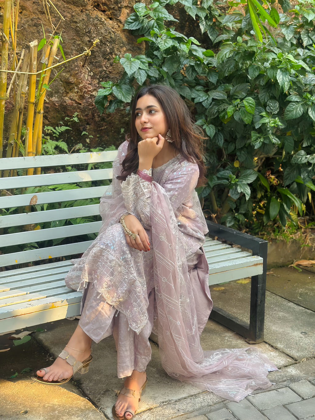 NOOR TAWAKKAL PARTY WEAR STITCHED