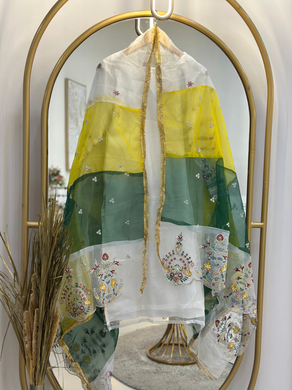 Organza Partywear Stitched