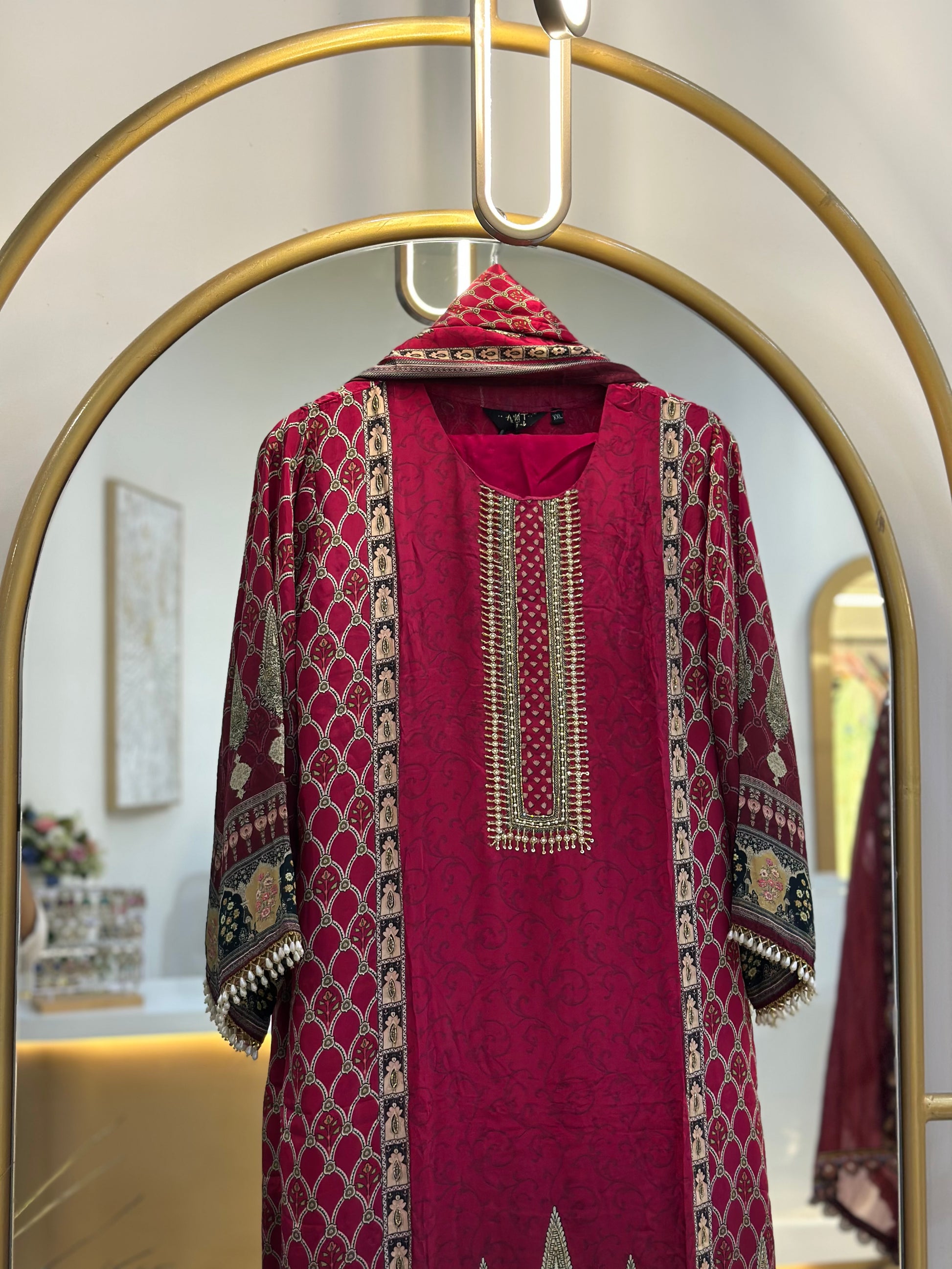 Crepe Silk 3PC Stitched Collection