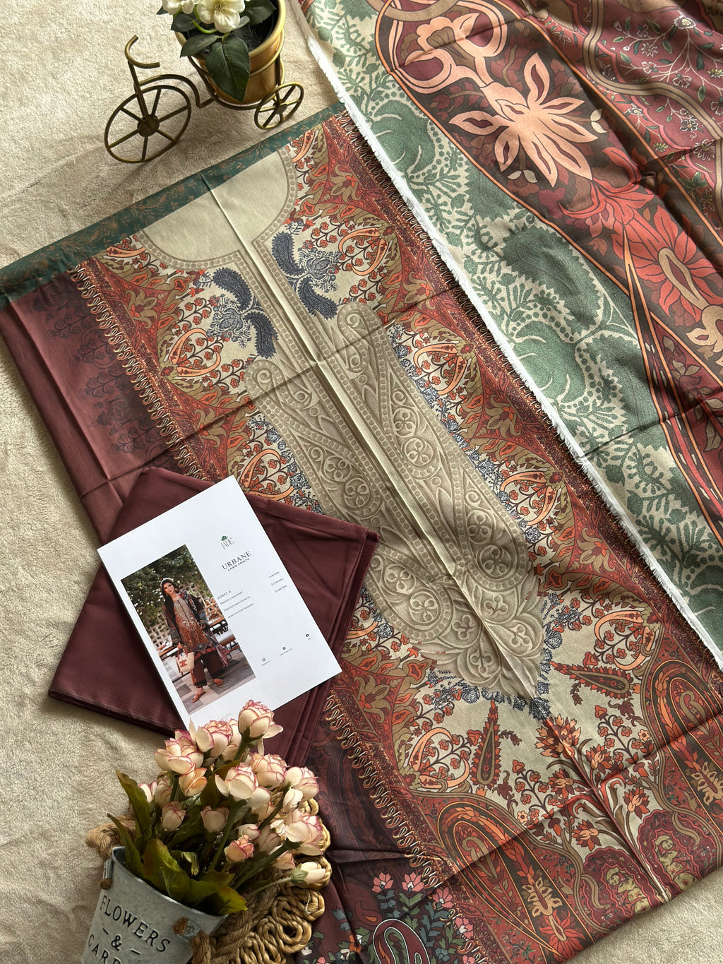 Jade Urbane Lawn Prints Unstitched
