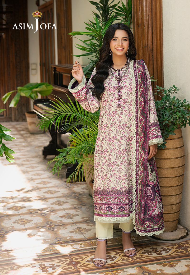 ASIM JOFA PRINTED LAWN 3PC