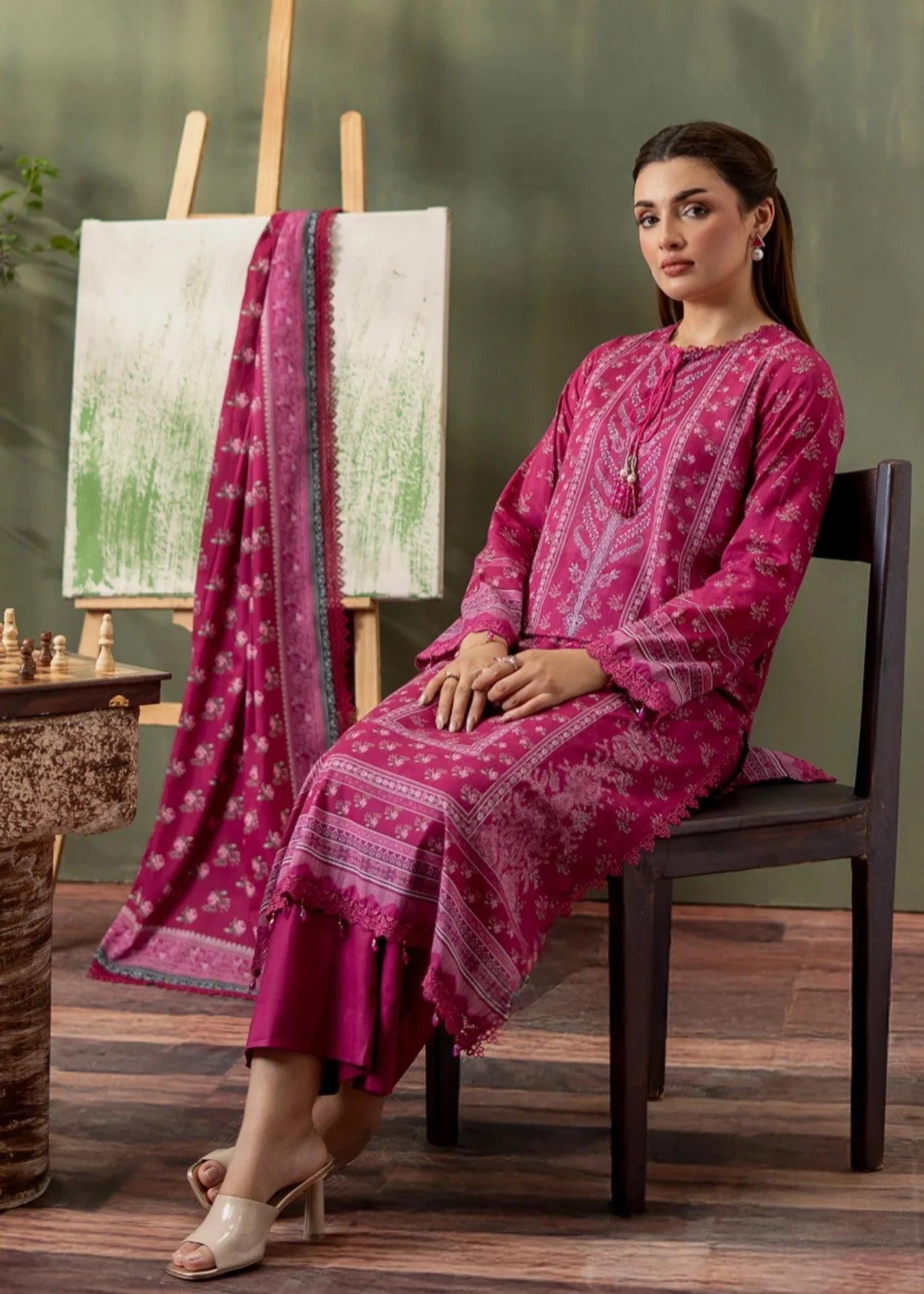Mausummery Digital Lawn-Unstitched