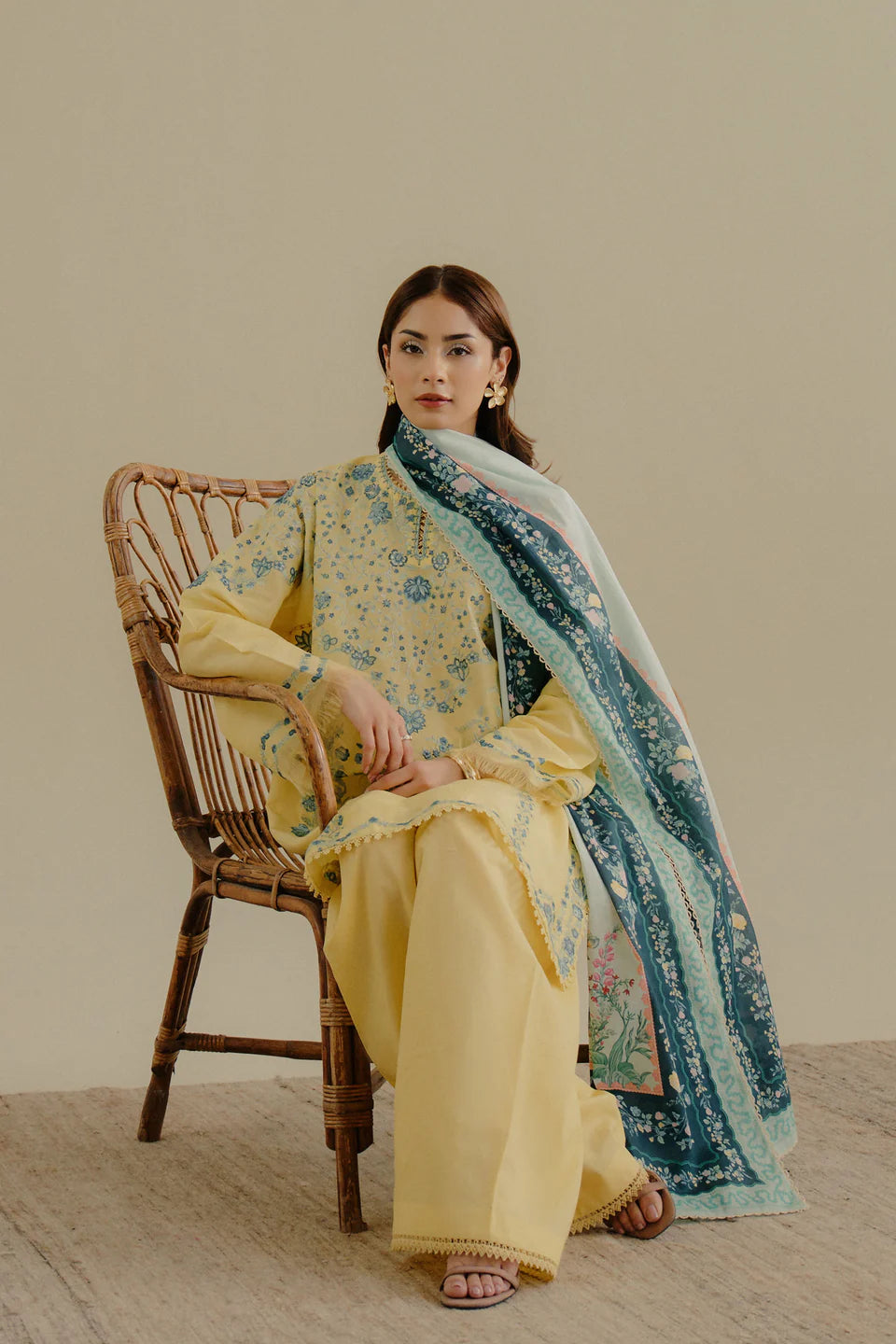 COCO Embroidered Lawn BY ZARA SHAHJAHAN