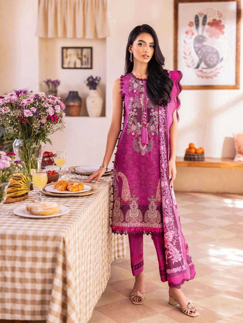 JADE URBANE Digital Printed Lawn -Unstitched