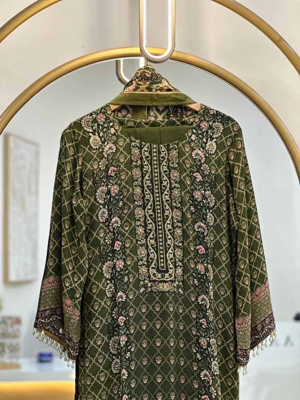 Crepe Silk Stitched Collection
