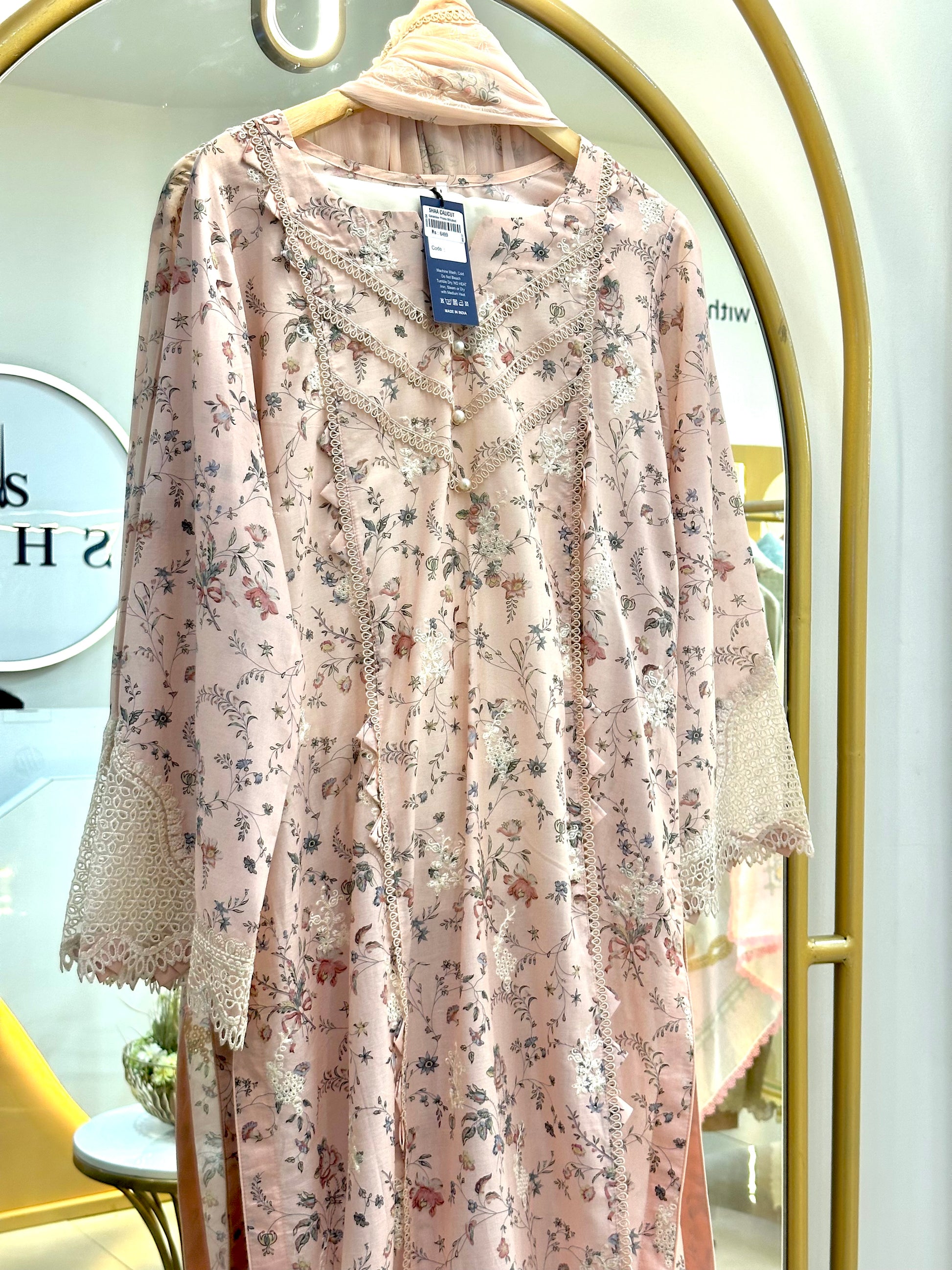 Qalamkar Q-Prints Stitched