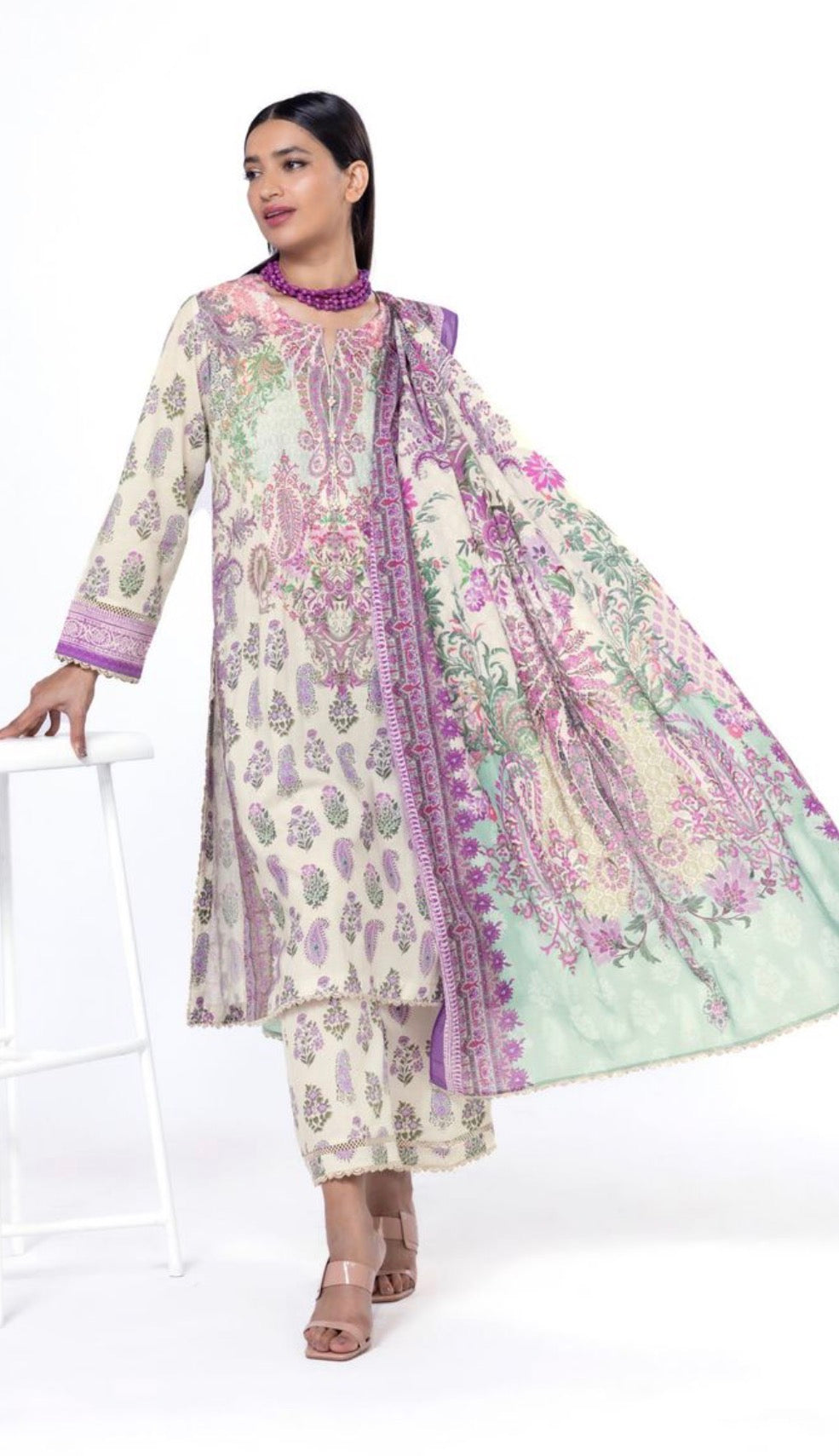 KHAADI Printed Unstitched