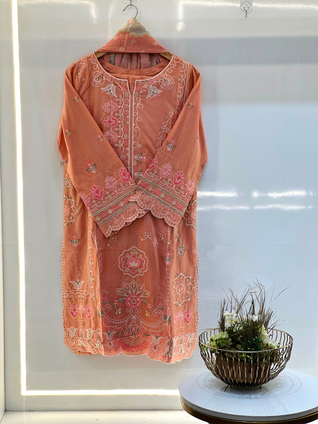Binsaeed 3 PC Embroidered Lawn Suit