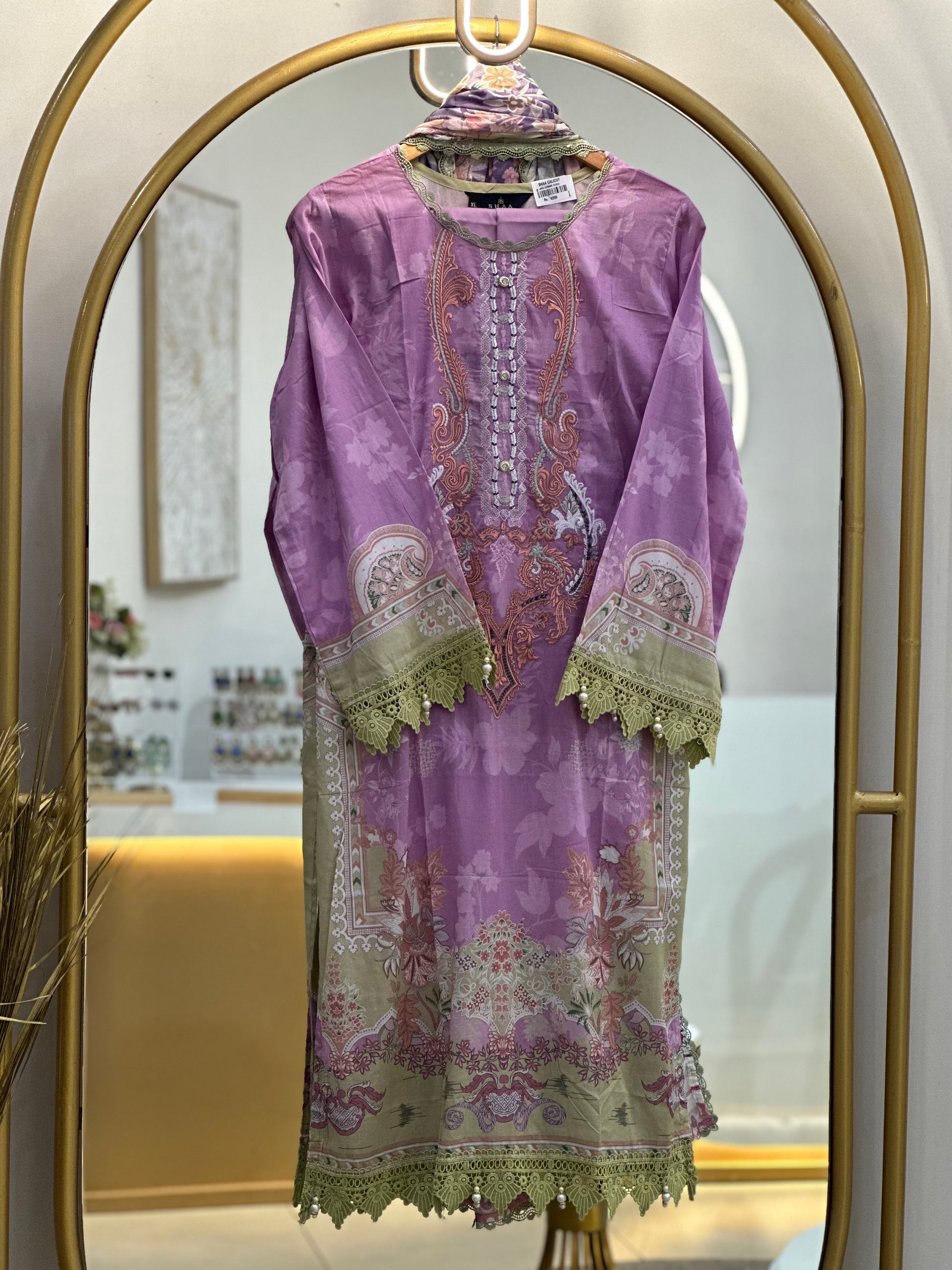 JADE URBANE Stitched Lawn
