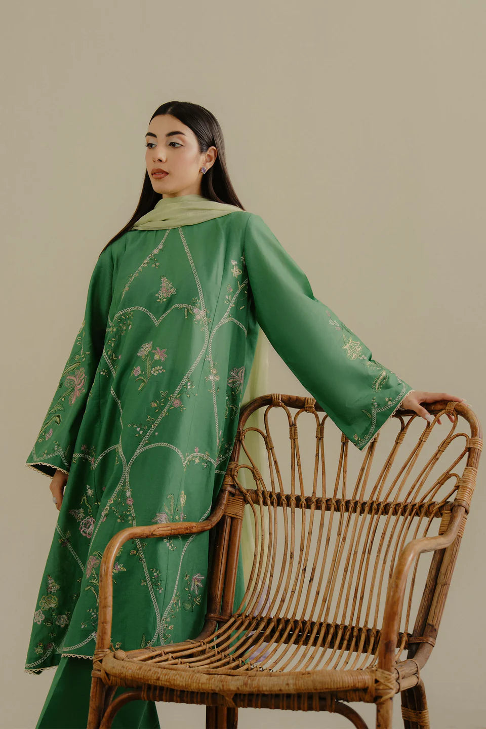 COCO Embroidered Lawn BY ZARA SHAHJAHAN