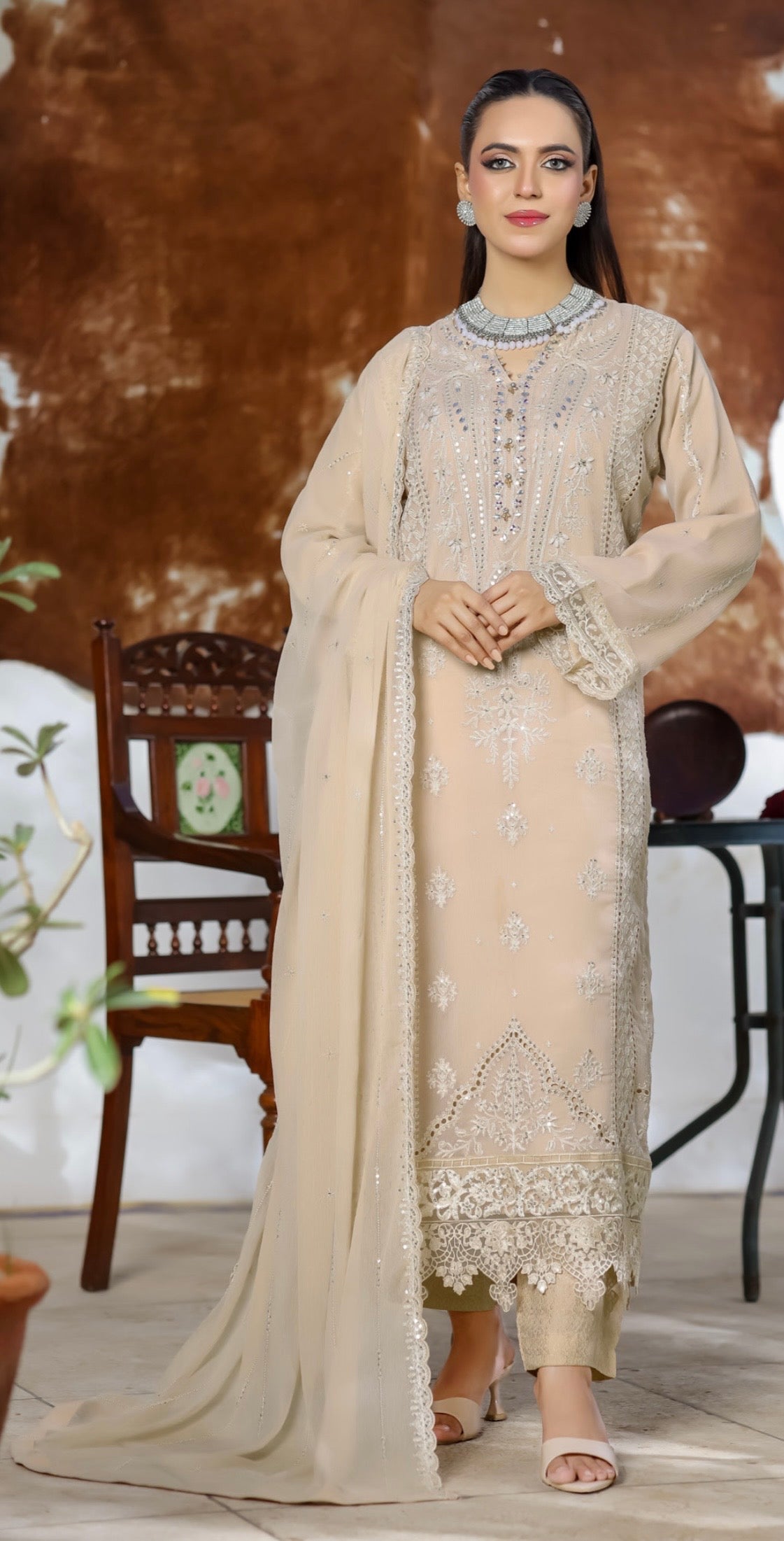 Nazaqat party wear