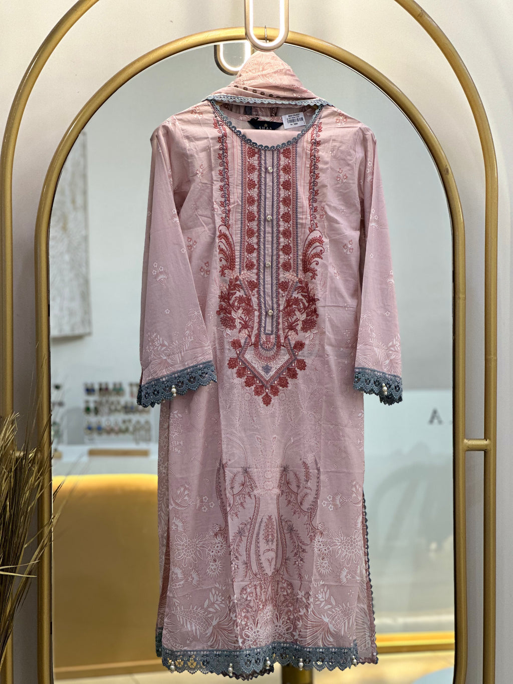 JADE URBANE Stitched Lawn