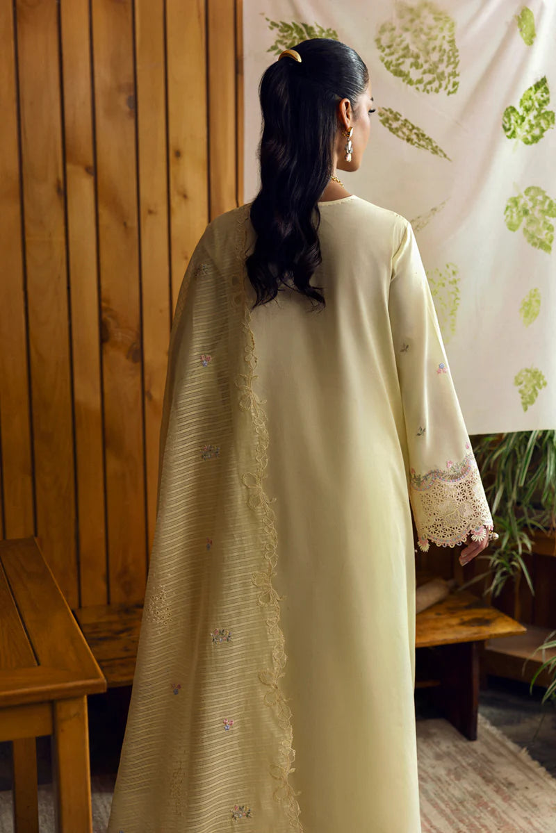 Qalamkar Qlinekari Lawn- Unstitched