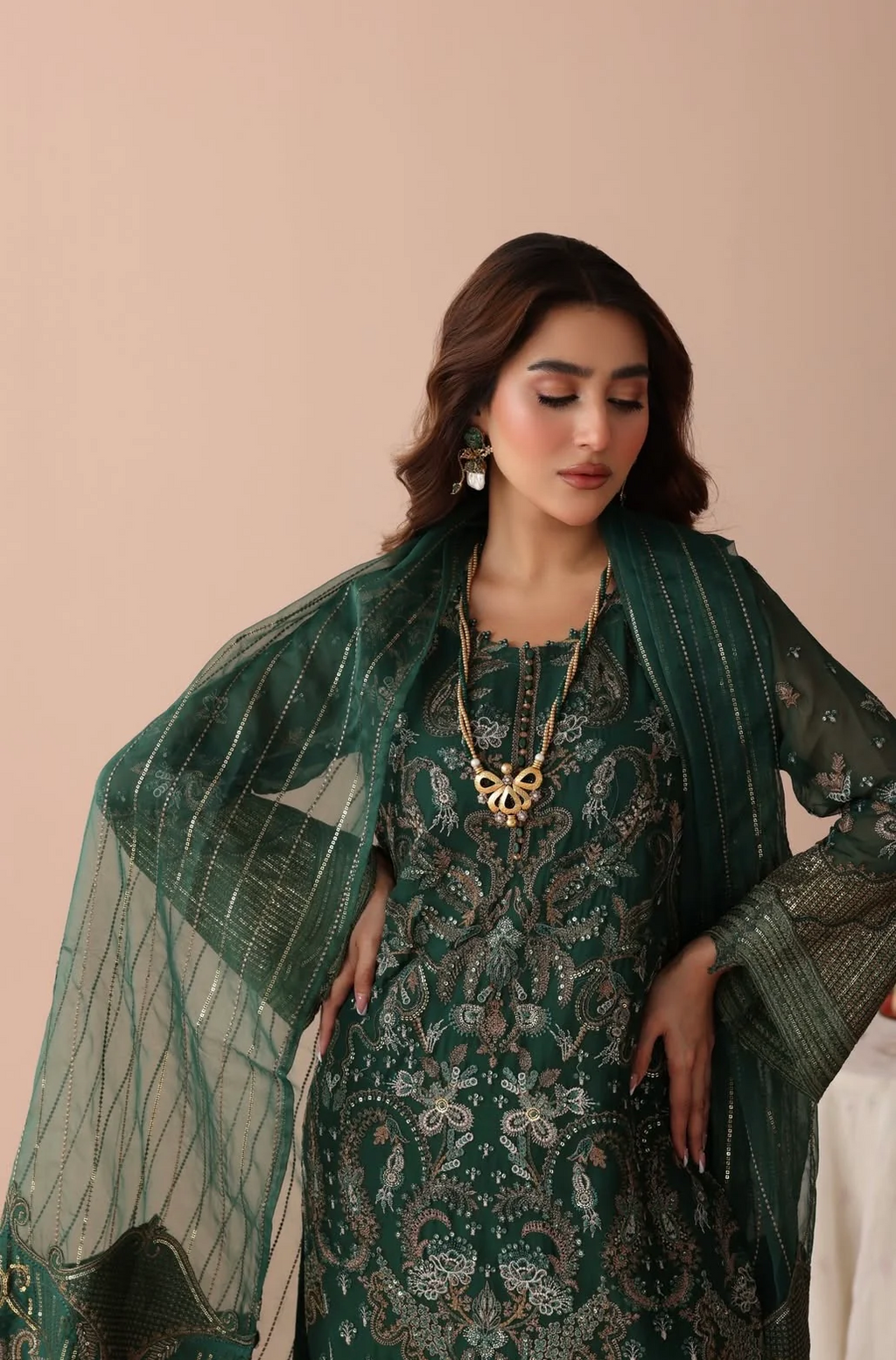 Party wear-Bala Tawakkal Stitched