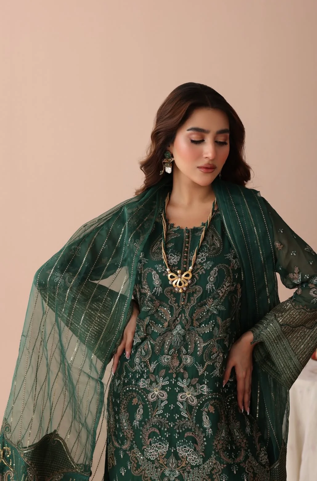 Party wear-Bala Tawakkal Stitched