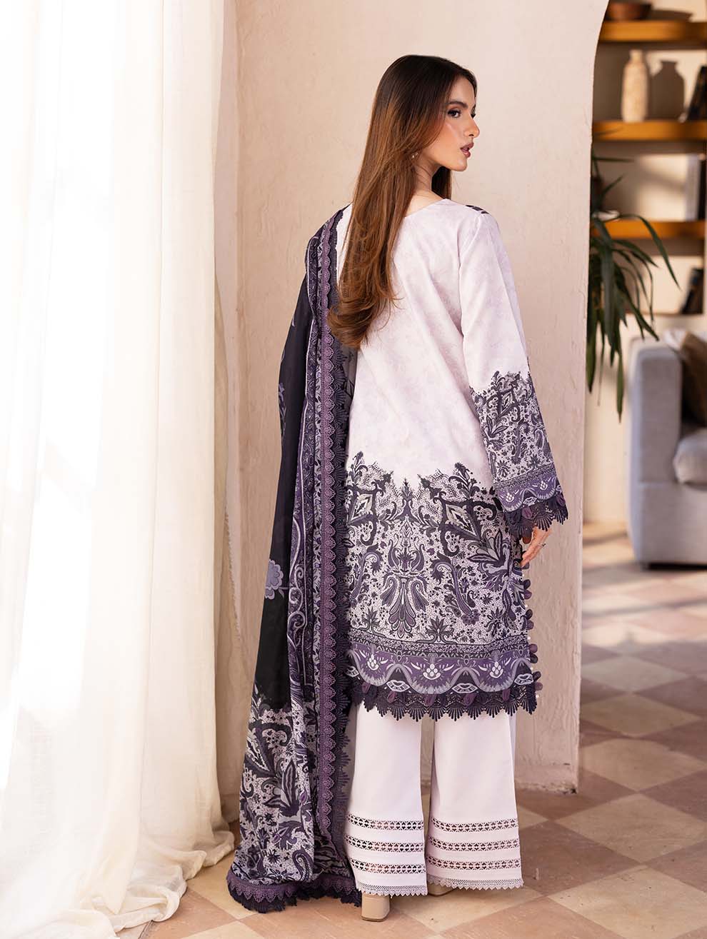 JADE URBANE Digital Printed Lawn- Unstitched