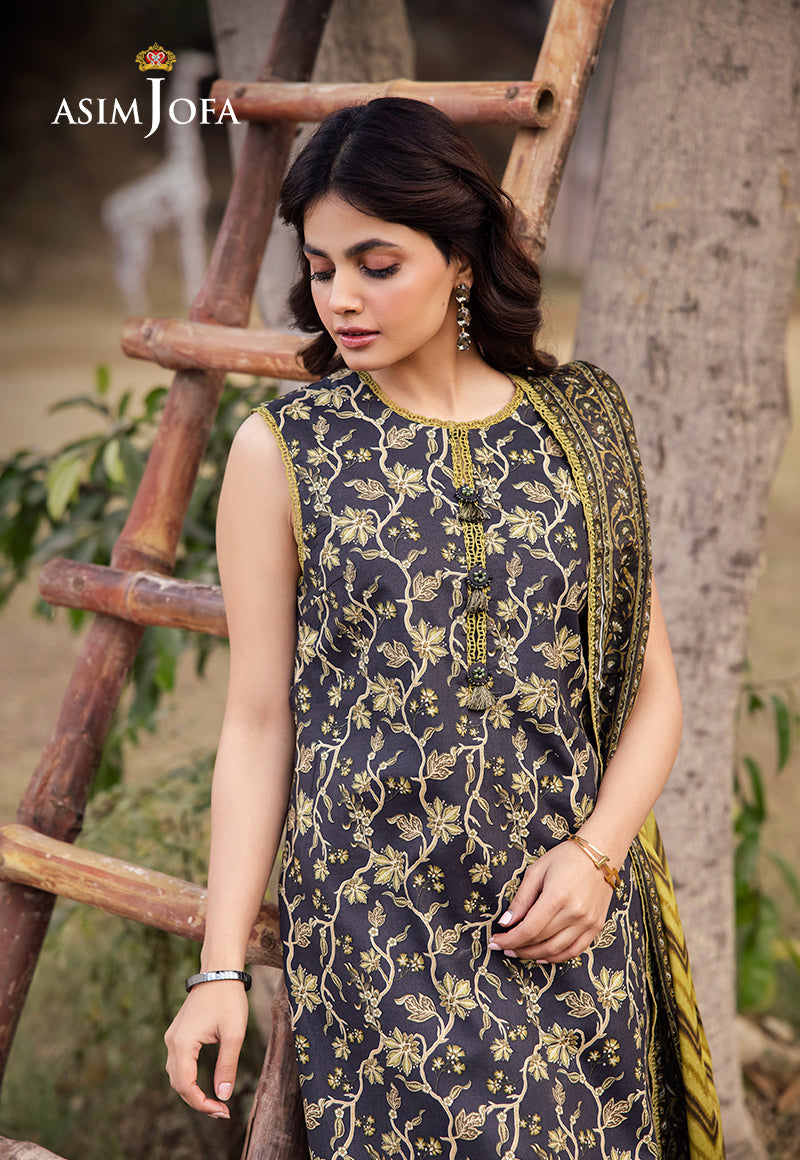 ASIM JOFA PRINTED LAWN 3 PC