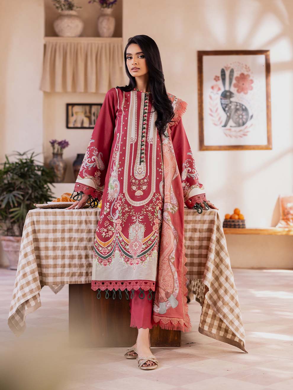 JADE URBANE Digital Printed Lawn -Unstitched