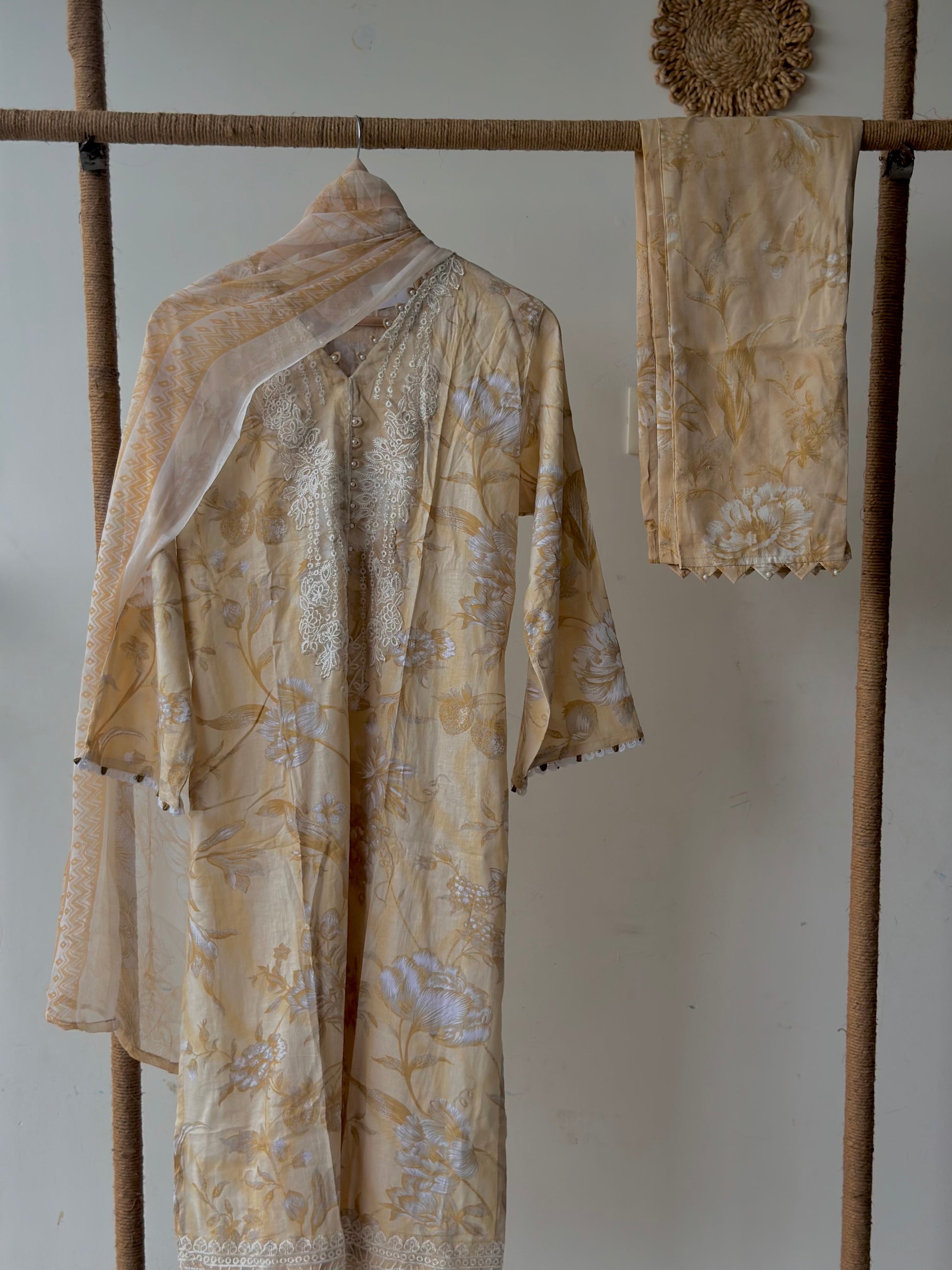 COTTON STITCHED SUIT