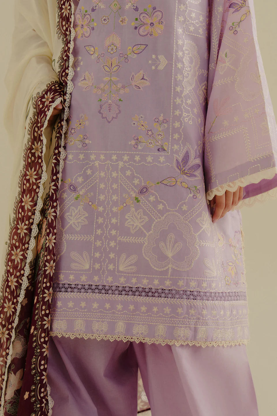 COCO Embroidered Lawn BY ZARA SHAHJAHAN
