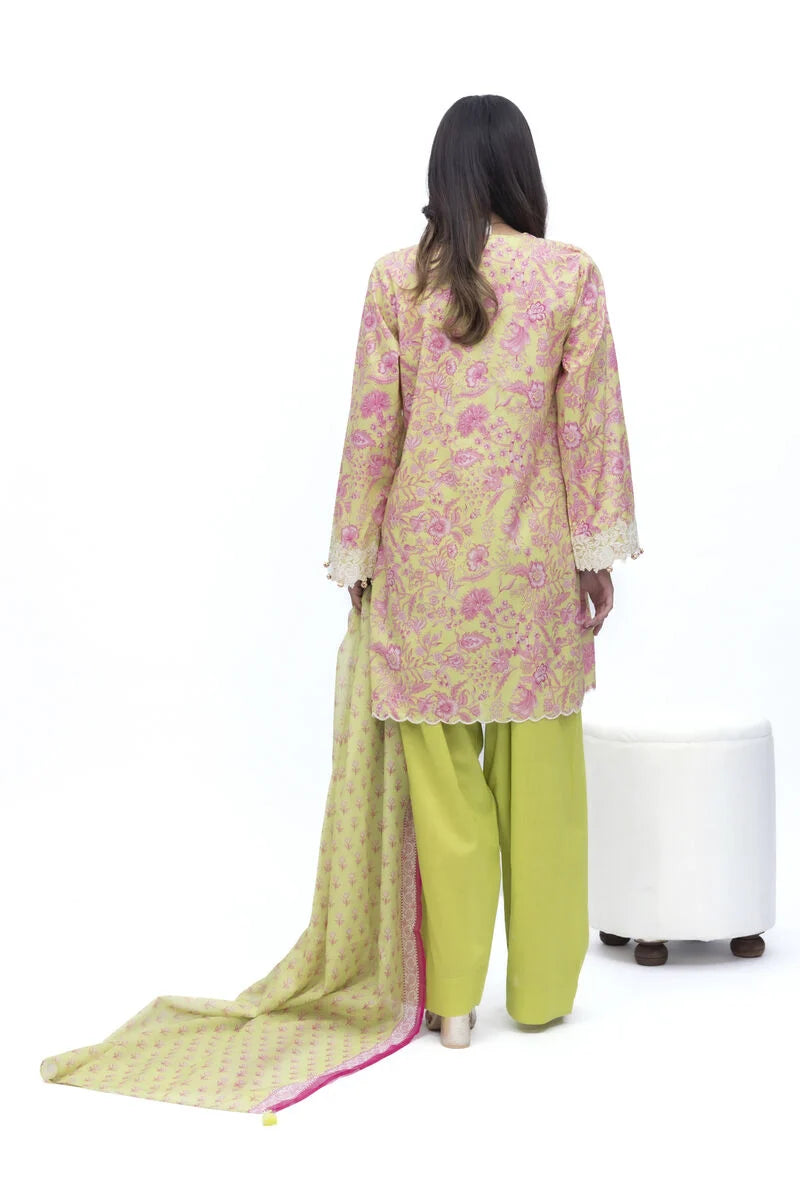 KHAADI EMBROIDERED UNSTITCHED
