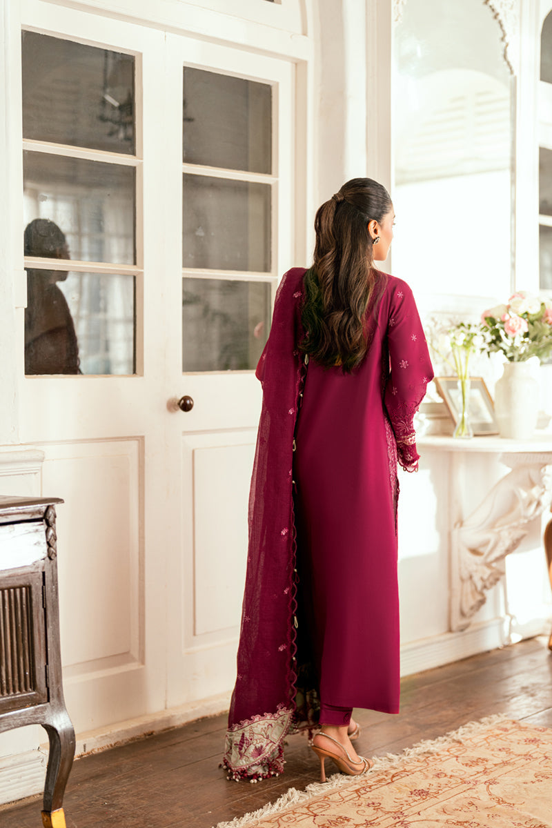 Qalamkar Luxury Lawn Suit