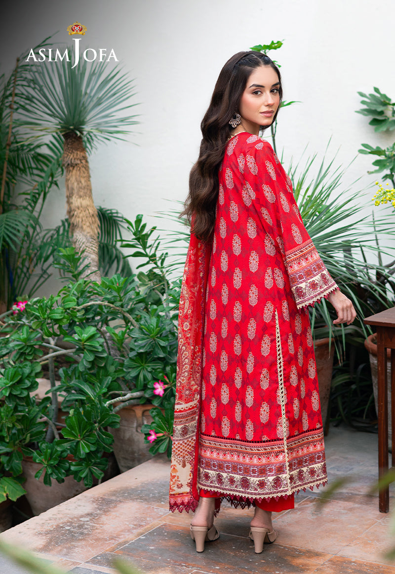 ASIM JOFA PRINTED LAWN 3 PC
