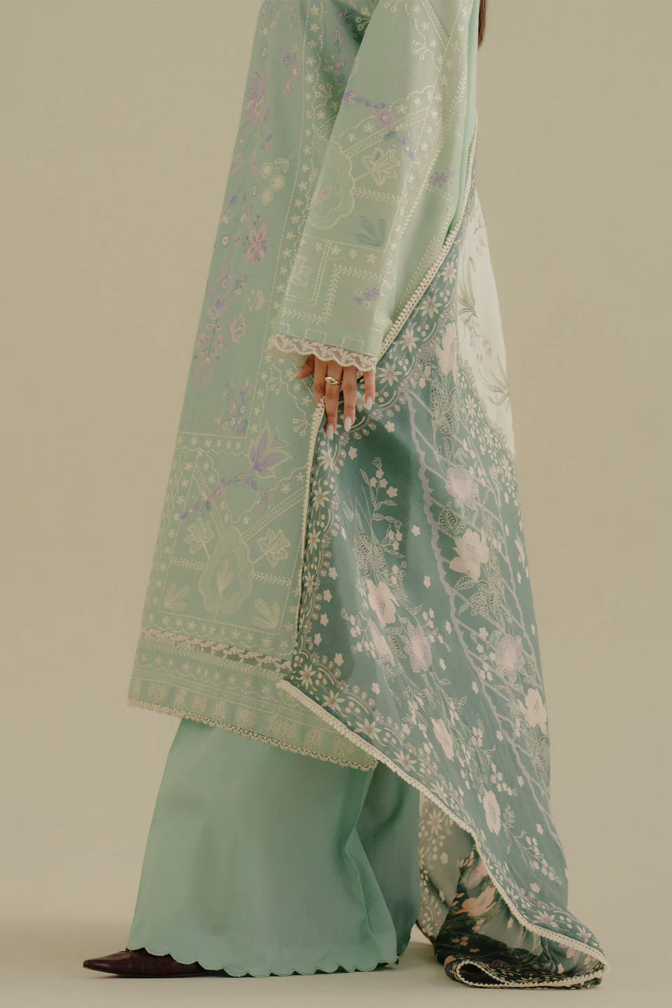 COCO Embroidered Lawn BY ZARA SHAHJAHAN