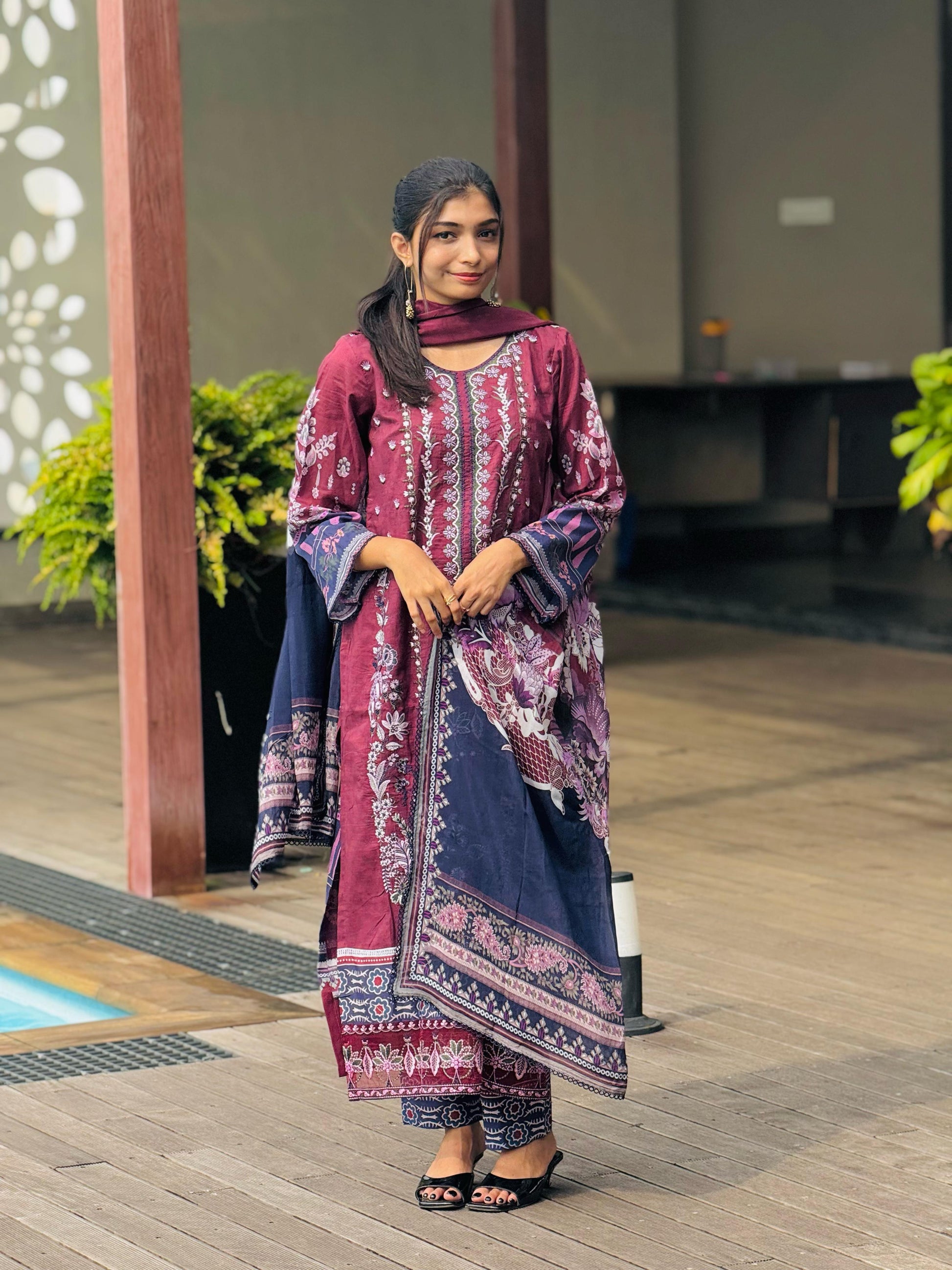 Ramsha Riwayat Embroidered Luxury Lawn