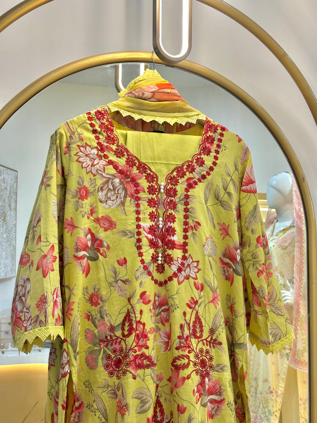 COTTON STITCHED SUIT