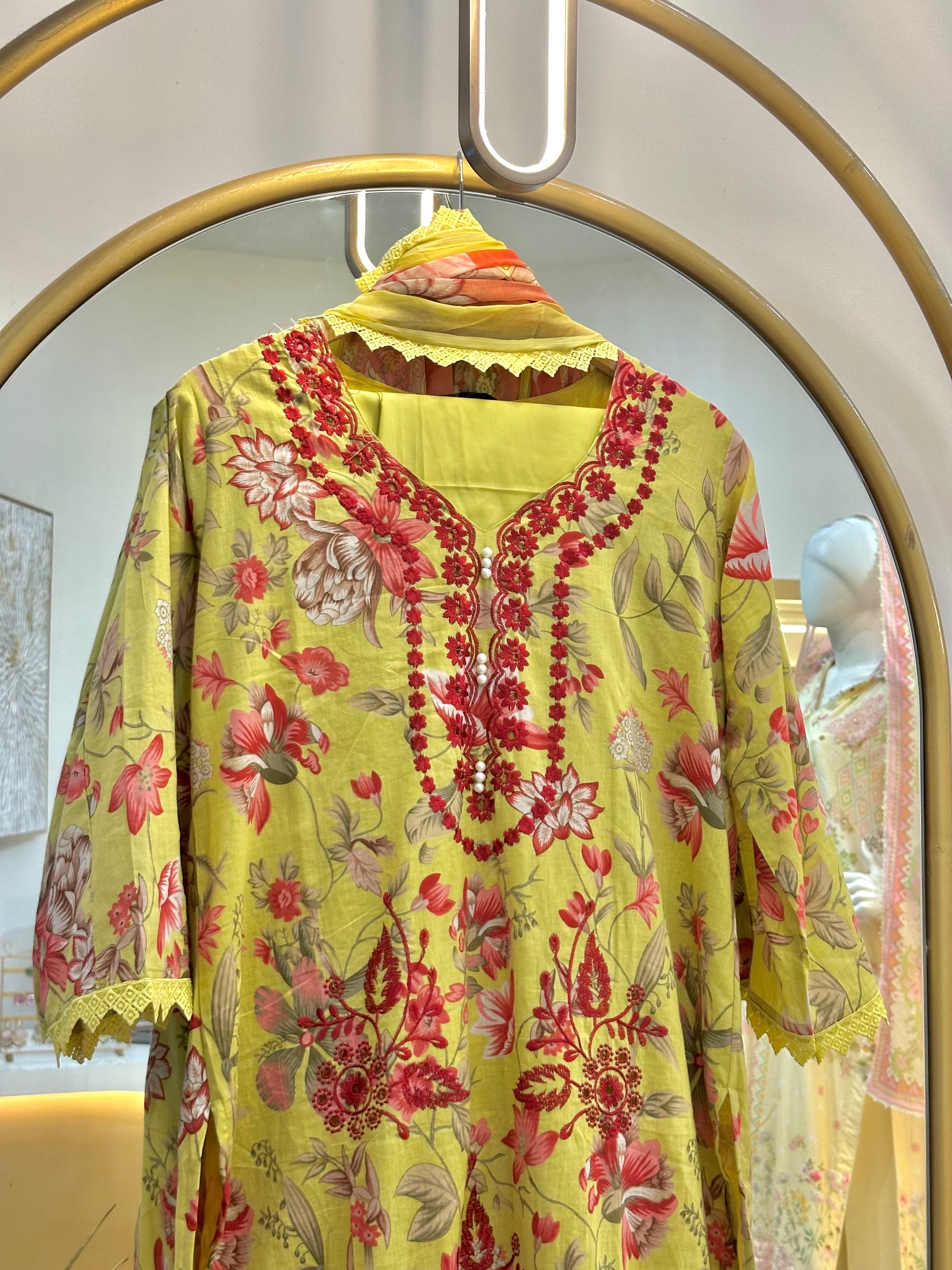 COTTON STITCHED SUIT