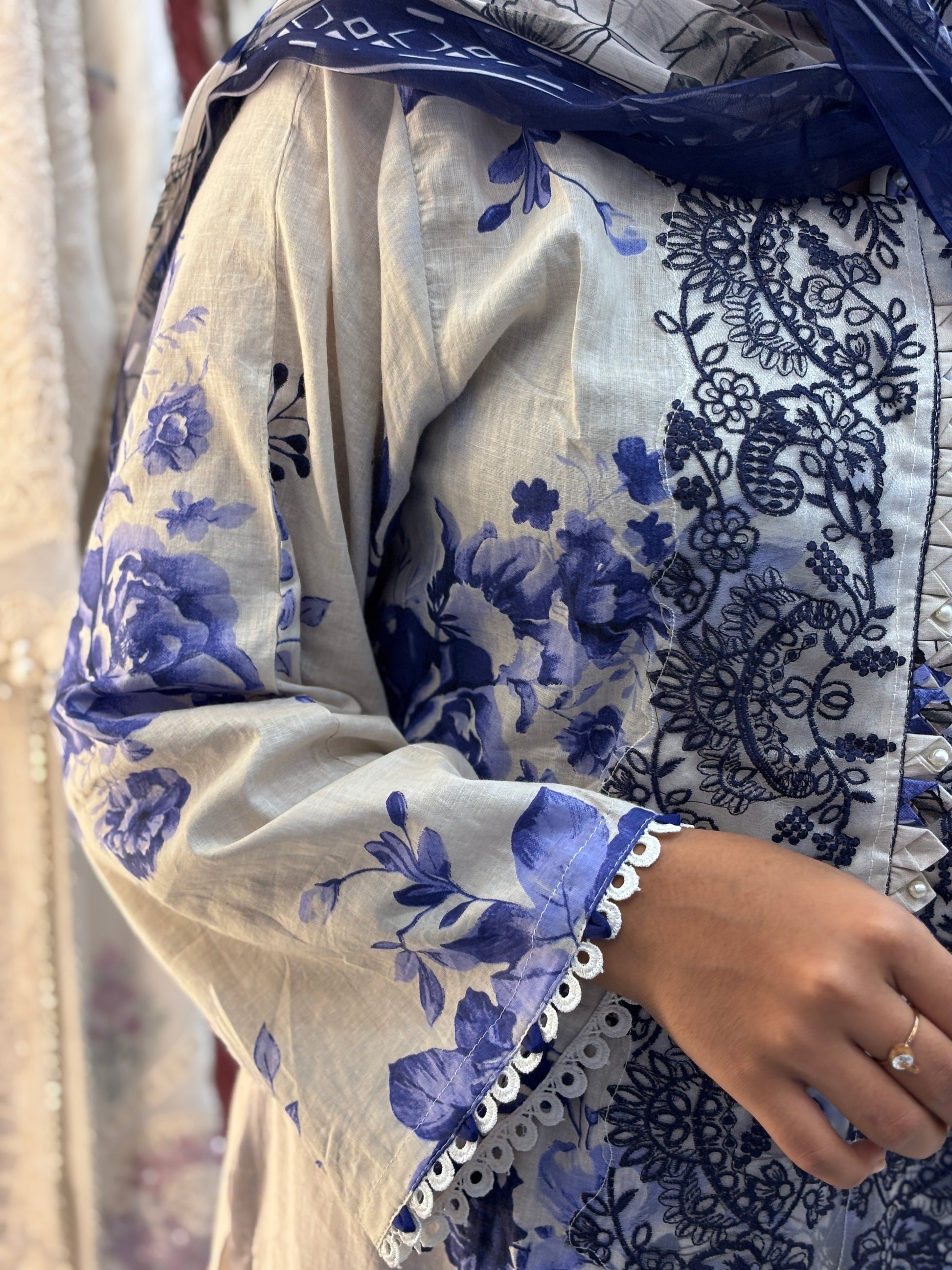 COTTON STITCHED SUIT
