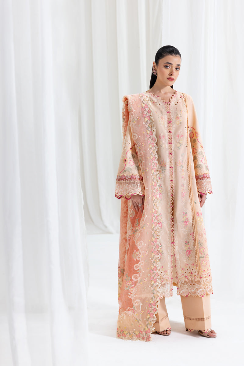 Qalamkar Luxury Lawn Suit