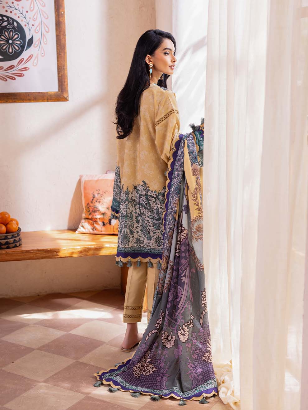 JADE URBANE Digital Printed Lawn -Unstitched