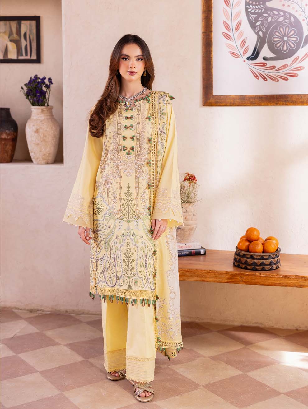 JADE URBANE Digital Printed Lawn -Unstitched