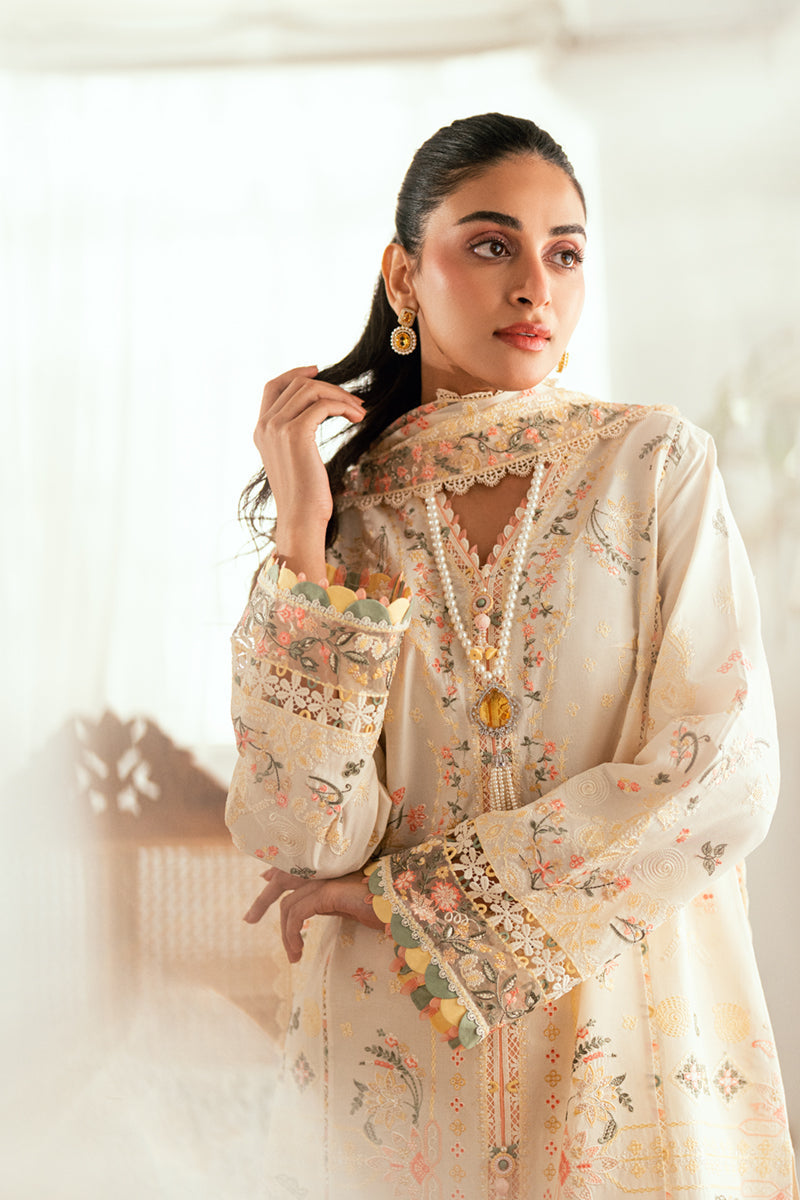 Qalamkar Luxury Lawn Suit