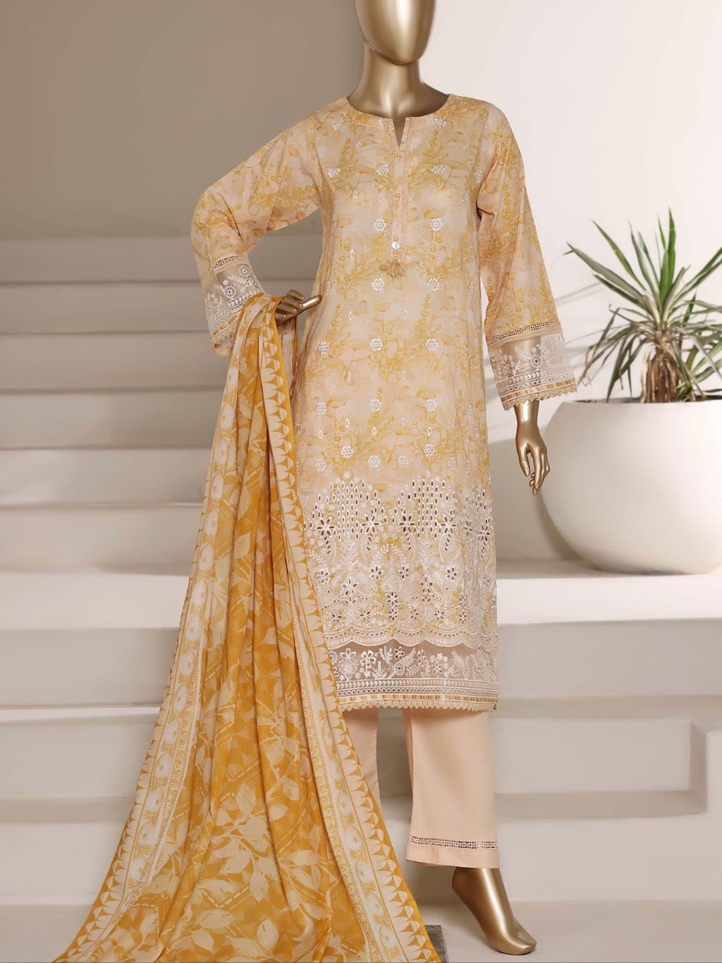 Sadabahar Embroidered Lawn