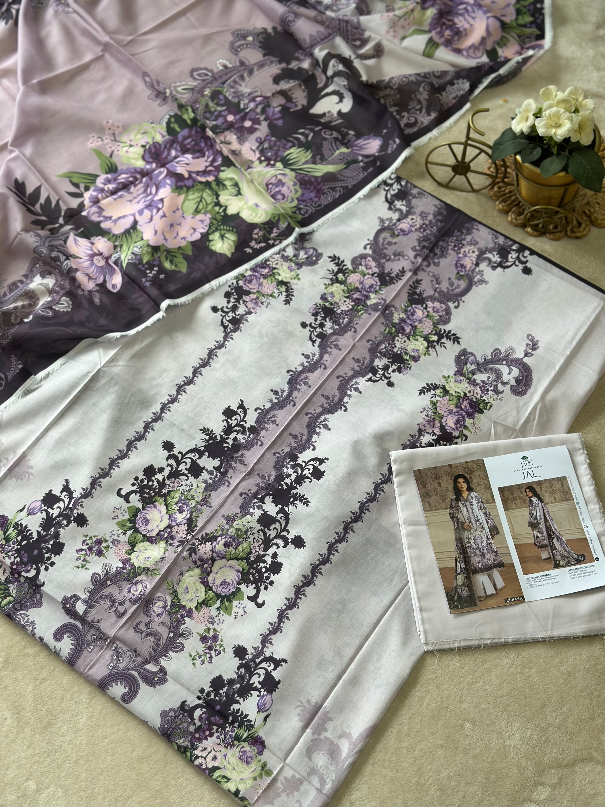 Jade Jal Lawn Unstitched