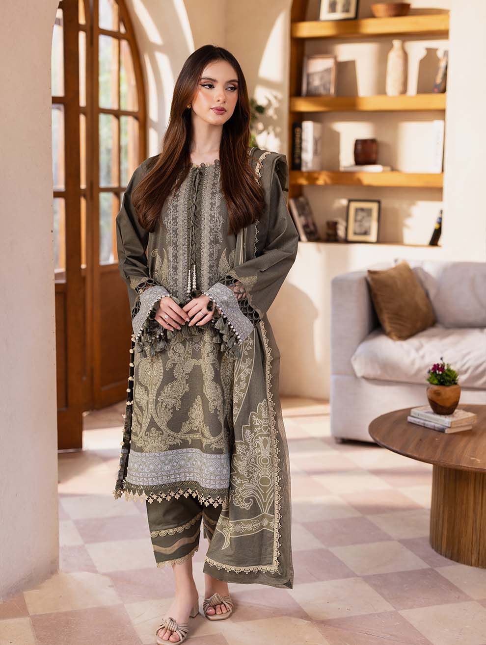 JADE URBANE Digital Printed Lawn -Unstitched