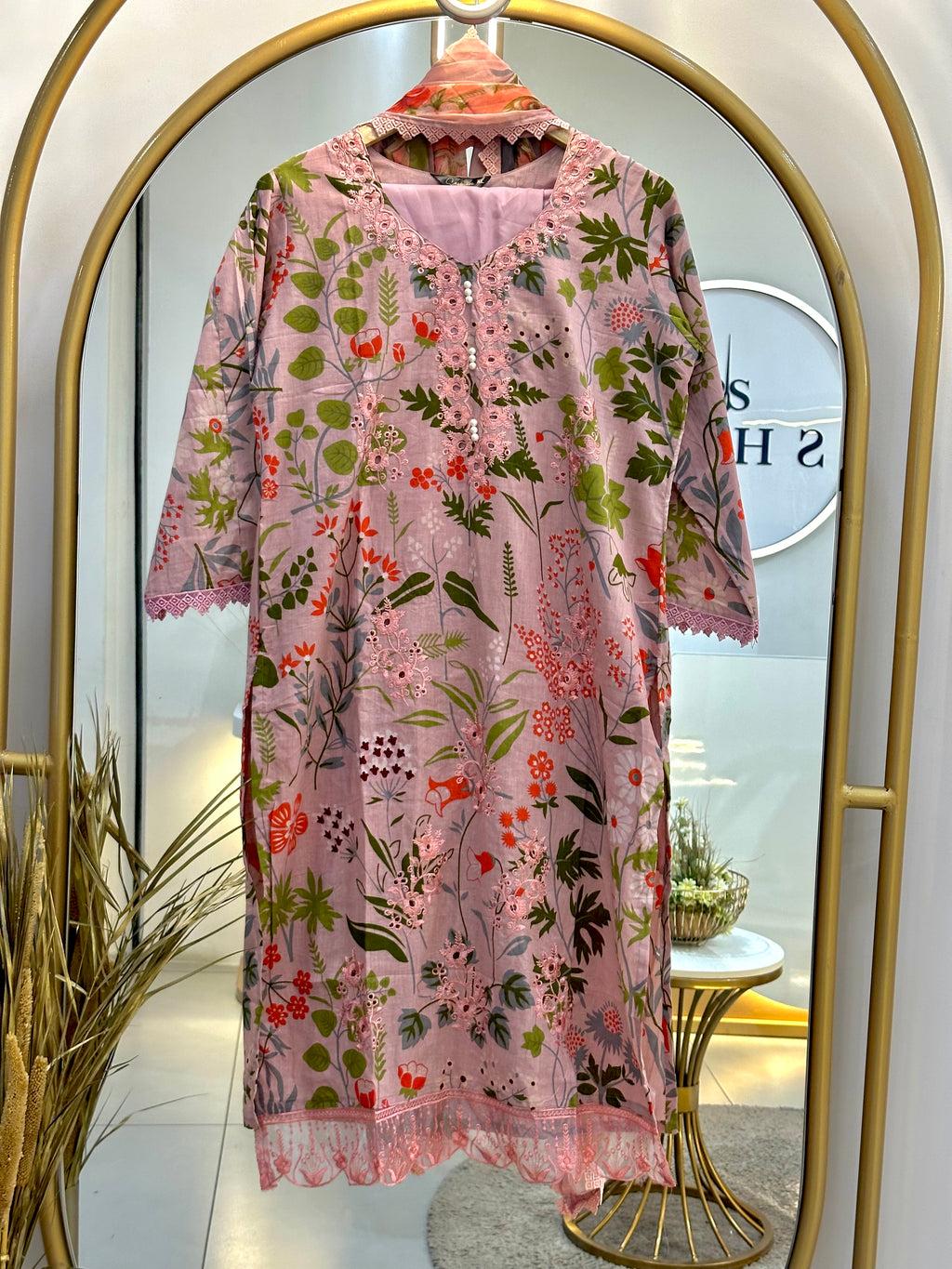 COTTON STITCHED SUIT