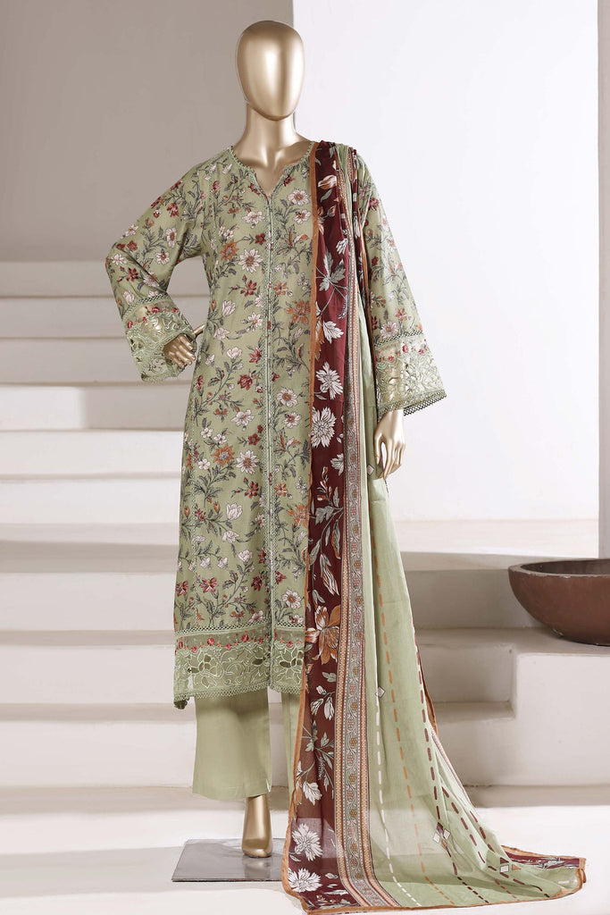 Sadabahar Stitched Lawn Suit