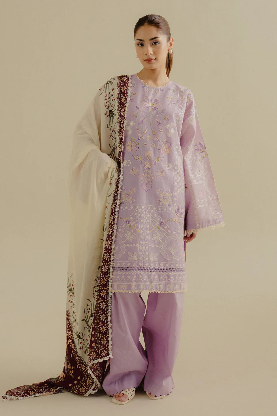 COCO Embroidered Lawn BY ZARA SHAHJAHAN