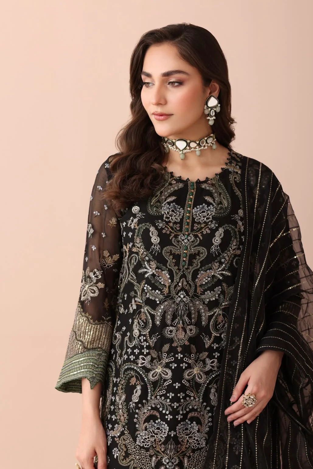 Party wear-Bala Tawakkal Stitched